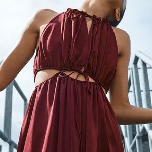 Zara cut out jumpsuit